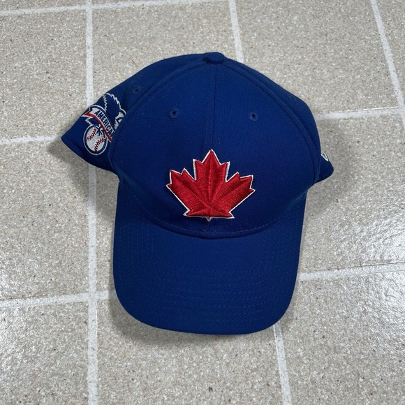 New Era Other - MLB‎ Toronto Blue Jays New Era 49Forty Baseball Hat Cap Leaf Logo Blue